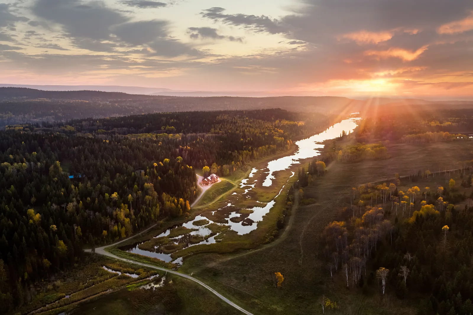 Ranč Štyri Srdcia, 100 Mile House, British Columbia, Kanada