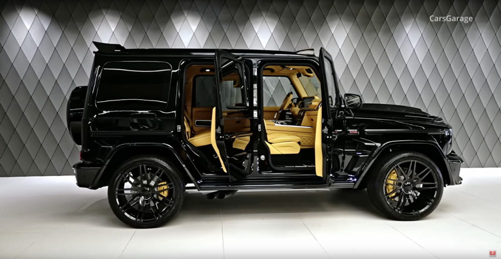 2023 Black Mercedes AMG G63 Brabus G800 - Divoké luxusné SUV v detailoch!